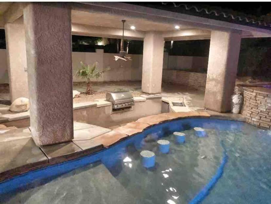 Ultimate Backyard-Pool/Spa. Slide. Lakeview. Ball 레이크 하바슈 시티 외부 사진